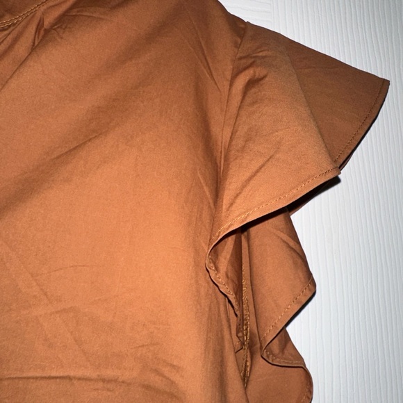 SHEIN EMBROIDERED NECK BLOUSE - Picture 4 of 7